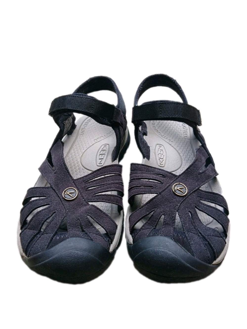 KEEN Rose Women's Black/Natural Grey Sport Sandals Sz 10